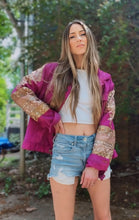Load image into Gallery viewer, Upcycled denim Gypsy jacket