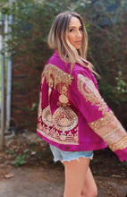 Load image into Gallery viewer, Upcycled denim Gypsy jacket