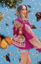 Load image into Gallery viewer, Upcycled denim Gypsy jacket