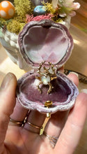 Load image into Gallery viewer, moonstone scarab beetle protection ring
