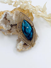 Load image into Gallery viewer, labradorite statement ring
