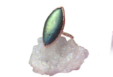 Load image into Gallery viewer, Labradorite ring size 6
